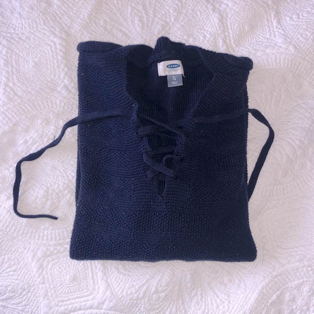 Old Navy Navy Blue Sweater